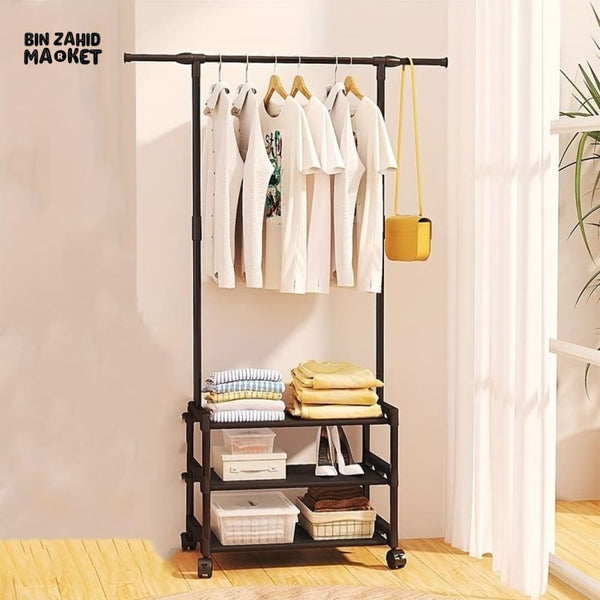 3 LAYERS ATTACHABLE CLOTH RACK